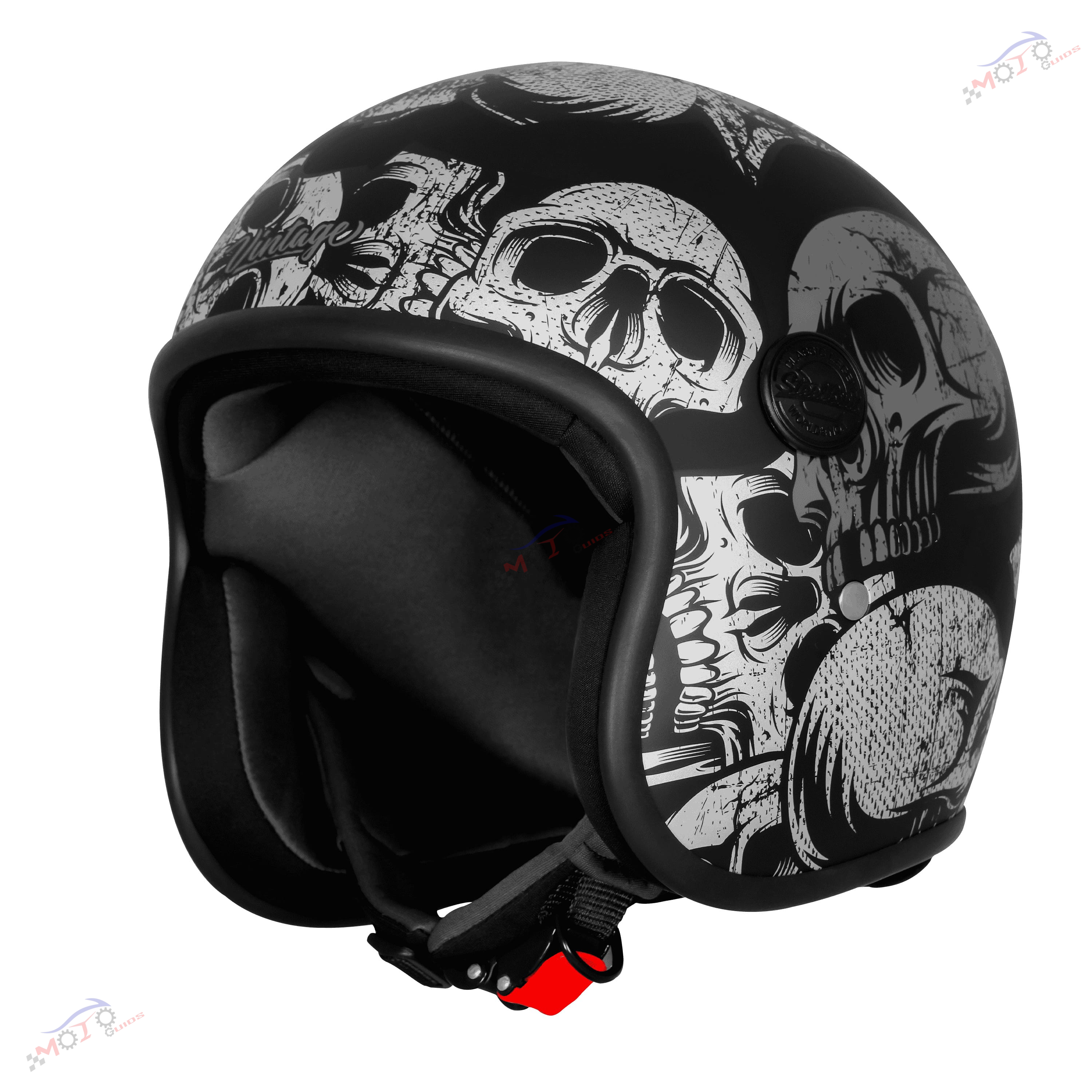 SBH-55 VINTAGE SKULL WITHOUT VISOR